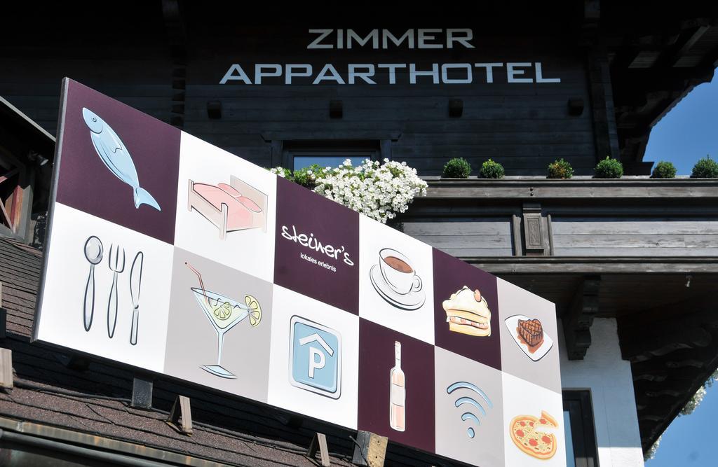 Apparthotel Restaurant Steiners Eben Im Pongau Εξωτερικό φωτογραφία